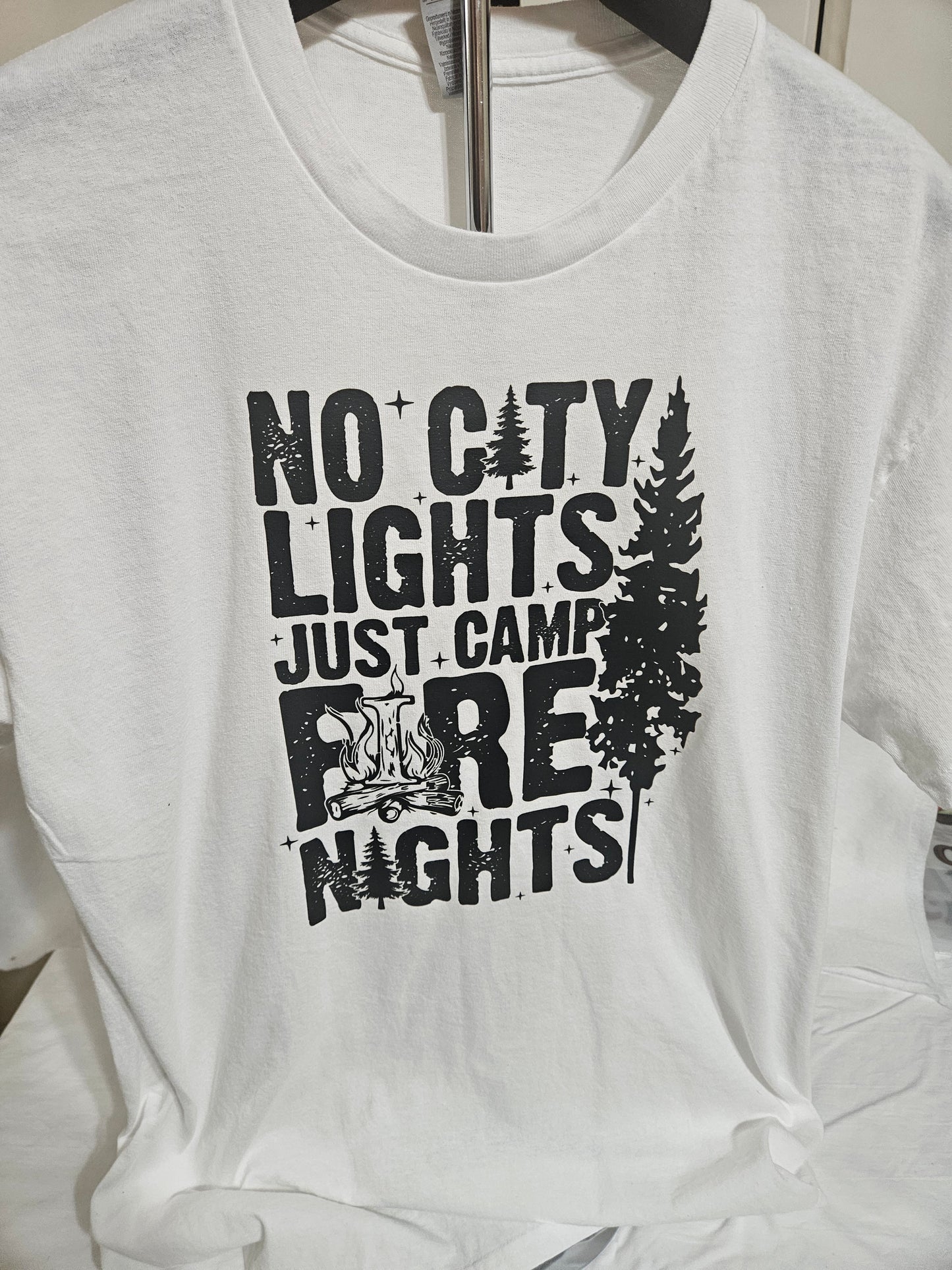 No City Lights Just Campfire Lights