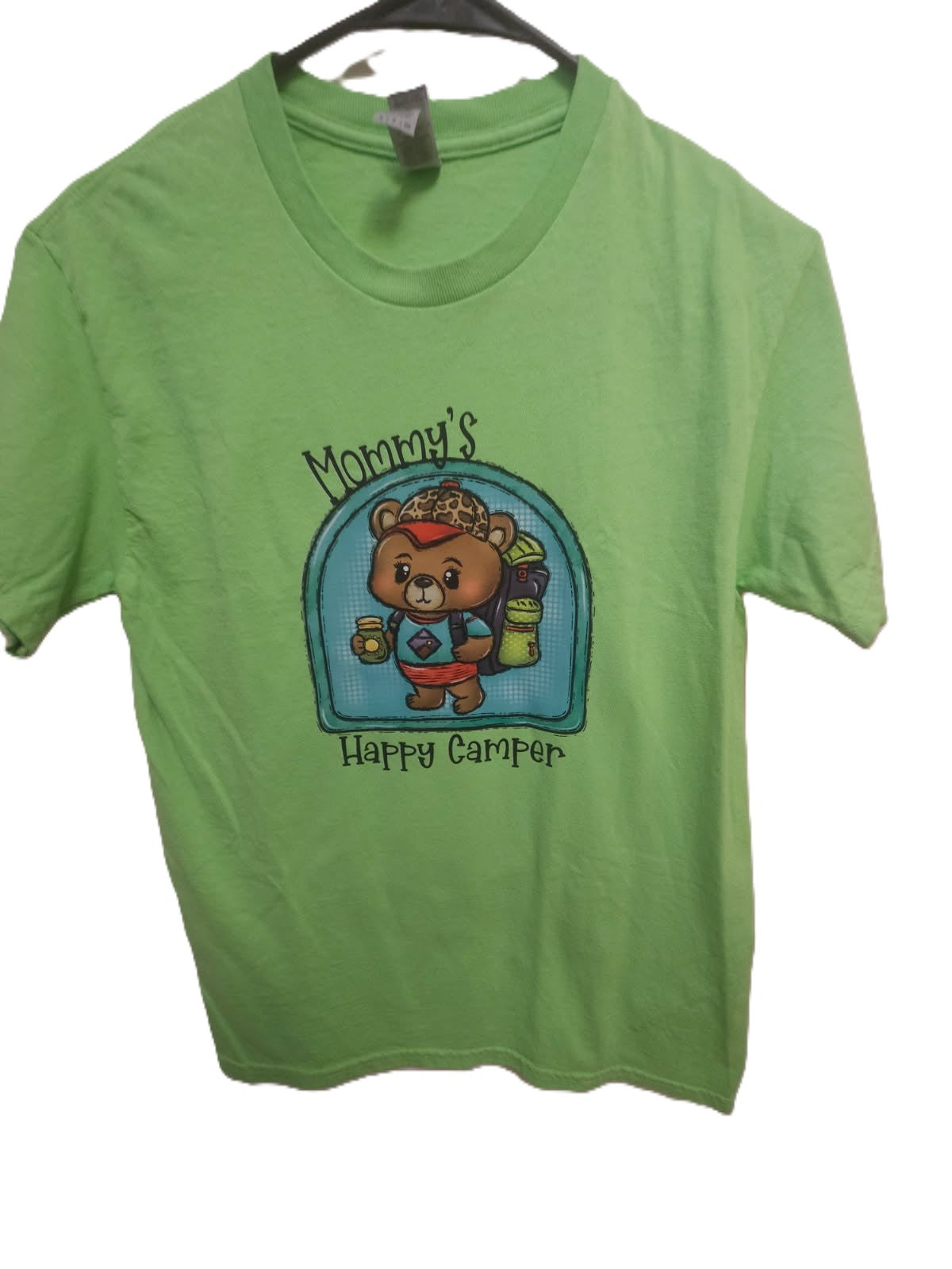 Mommy's Happy Camper (green)