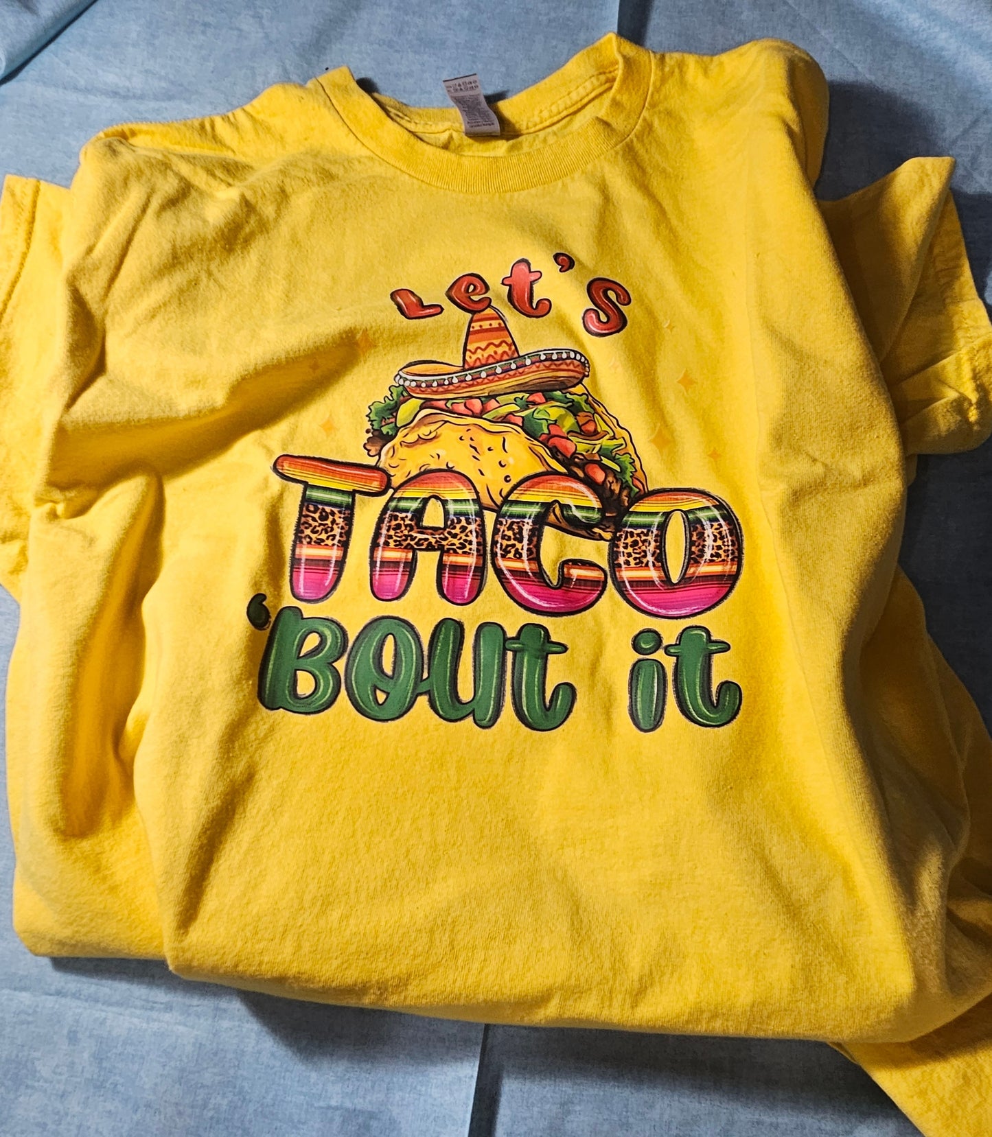 Let's Taco About It (Yellow)